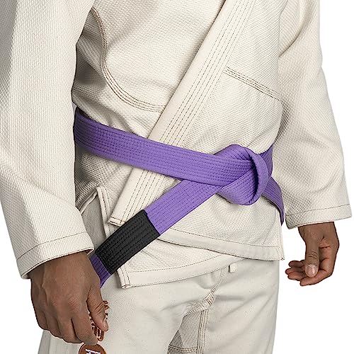 Sanabul Vintage Series Brazilian Jiu Jitsu Bjj Pro Belts, With Sleeve Bar For Ranking Stripes, Ibjjf Competition Approved (A3, Vintage Purple) #TOP2