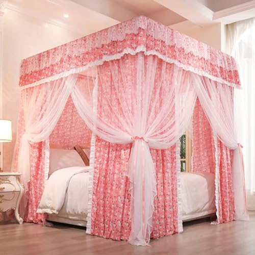 Cama con Dosel Matrimonio Marca Generic