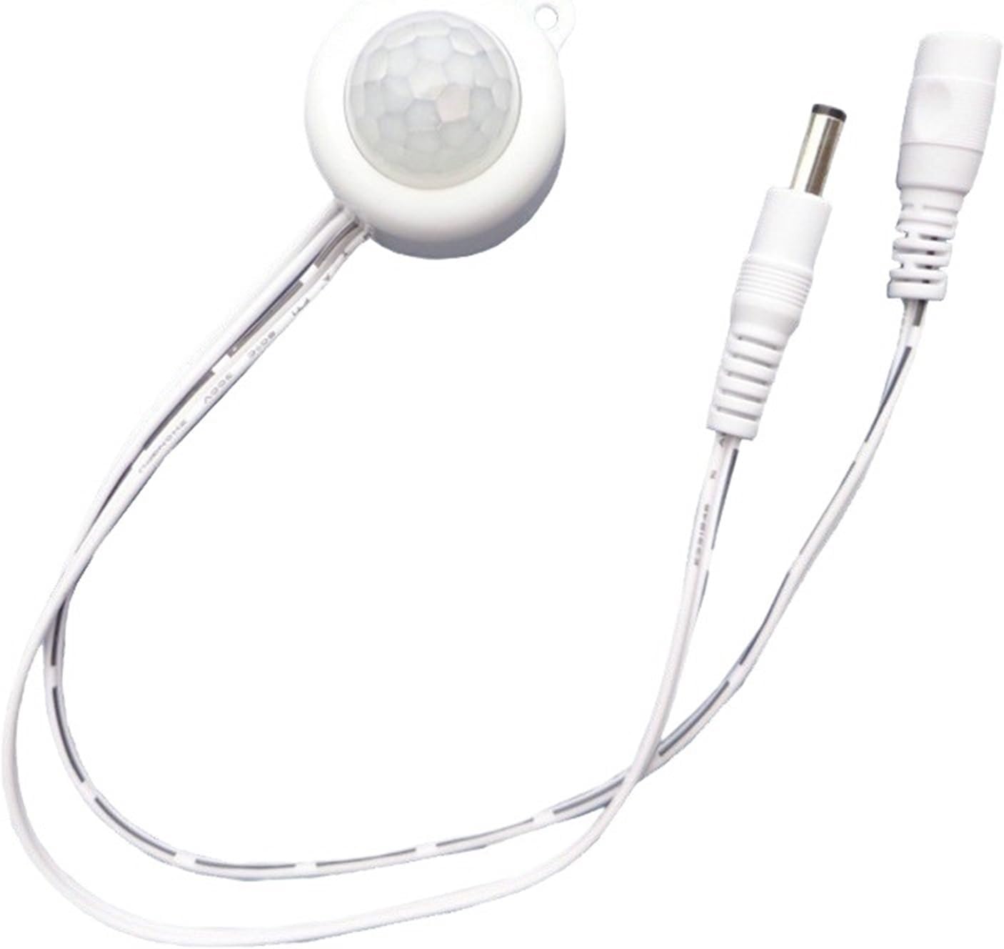 1pcs Body Infrared Motion Sensor Switch 5V - 24V 5A Photosensitive Sensor Detector Switch for Single Color RGB LED Strip(USB Black)