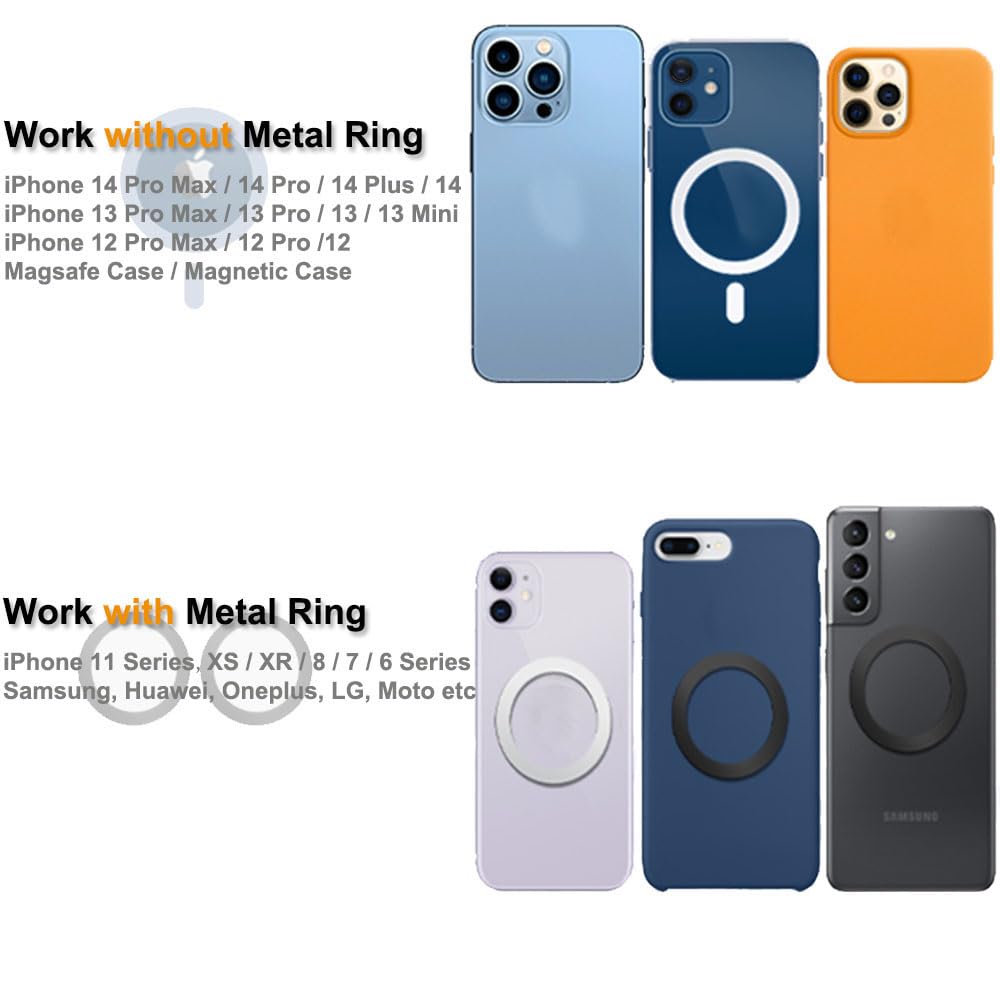 Supporto magnetico per telefono Tesla per modello Y 3, 2023 super stabile facile morsetto magnetico per bocchetta dell'aria Tesla Supporto per telefono cellulare adatto per iPhone 14 13 12 Pro