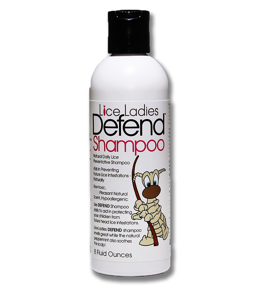 Defend Shampoo - Daily Treatment, Non-Toxic, Homeopathic, Natural, Hypoallergenic - 8 Fl Oz Bottle