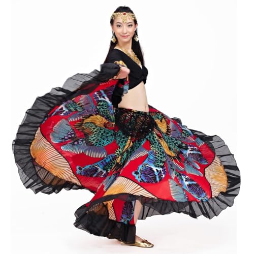 Jupe de danse du ventre pour vos spectacles et festivals boho gitan