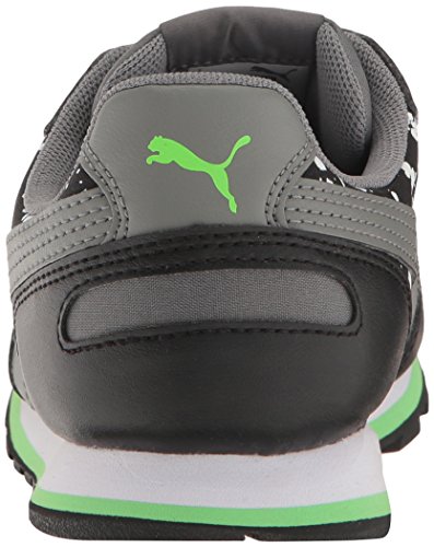 Image of ST Runner NL Splatz Jr, Puma Black-Quiet Shade, 5 M US Big Kid