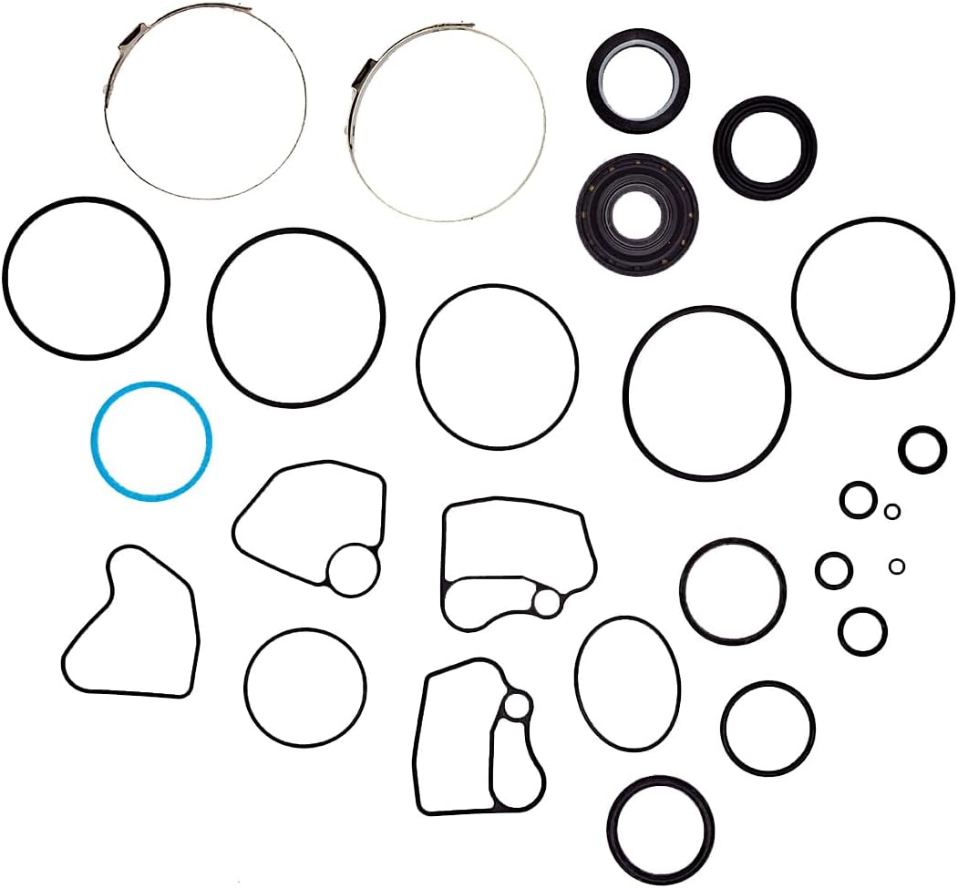 Power Steering Seals - Rack and Pinion Seal Kit for Acura Integra 1986-1989 | Precision Fit, Leak Prevention, Auto Replacement Part, Steering System Rebuild