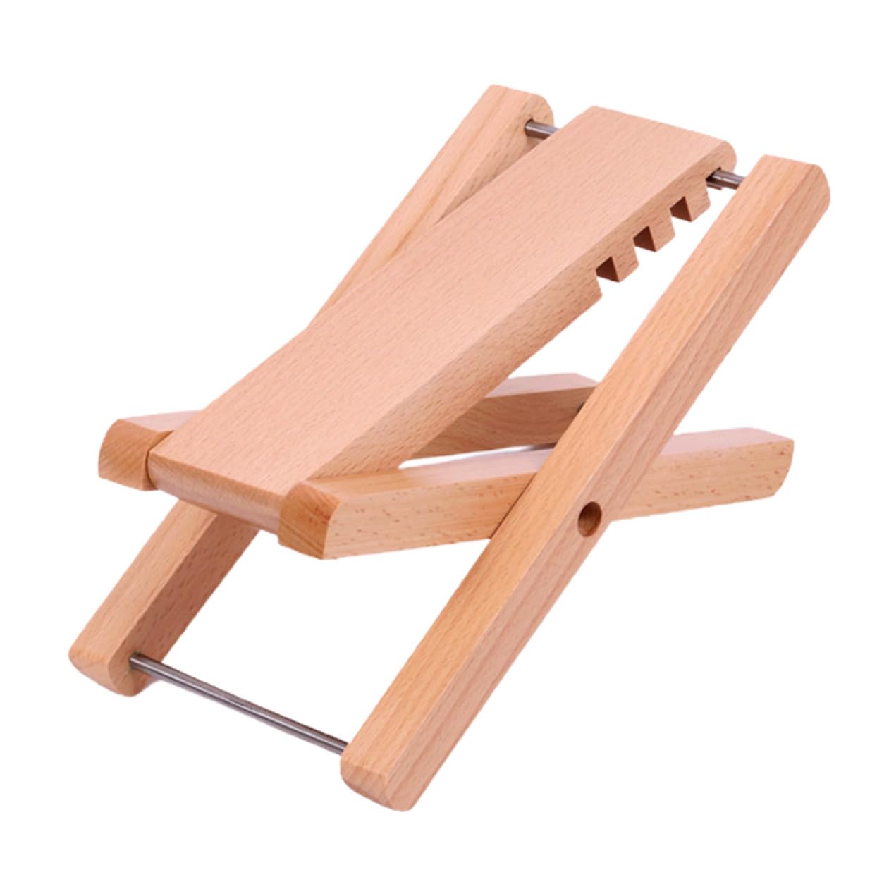 Gitarrenfußstütze, Klappbar, 4-fach Höhenverstellbar