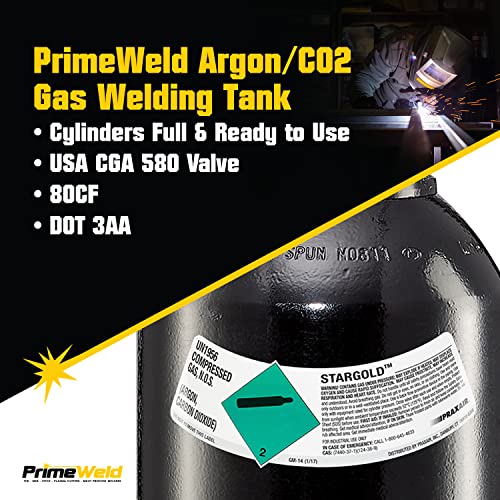 PrimeWeld 75% Argon 25% CO2 80CF