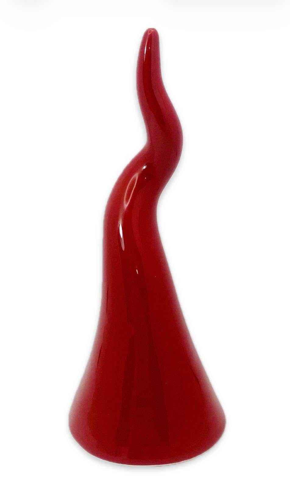 Corno napoletano portafortuna in ceramica souvenir e idea bomboniere handmade