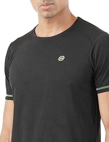 Image of PUMP'D Athleisure Men's T-Shirt for Gym -Overall Print, DryTech, Anti-Odor, Lightweight, Soft Seams, UV Protect | Workout Tshirts for Everyday Comfort for Man | Running | Active Lifestyle for Man