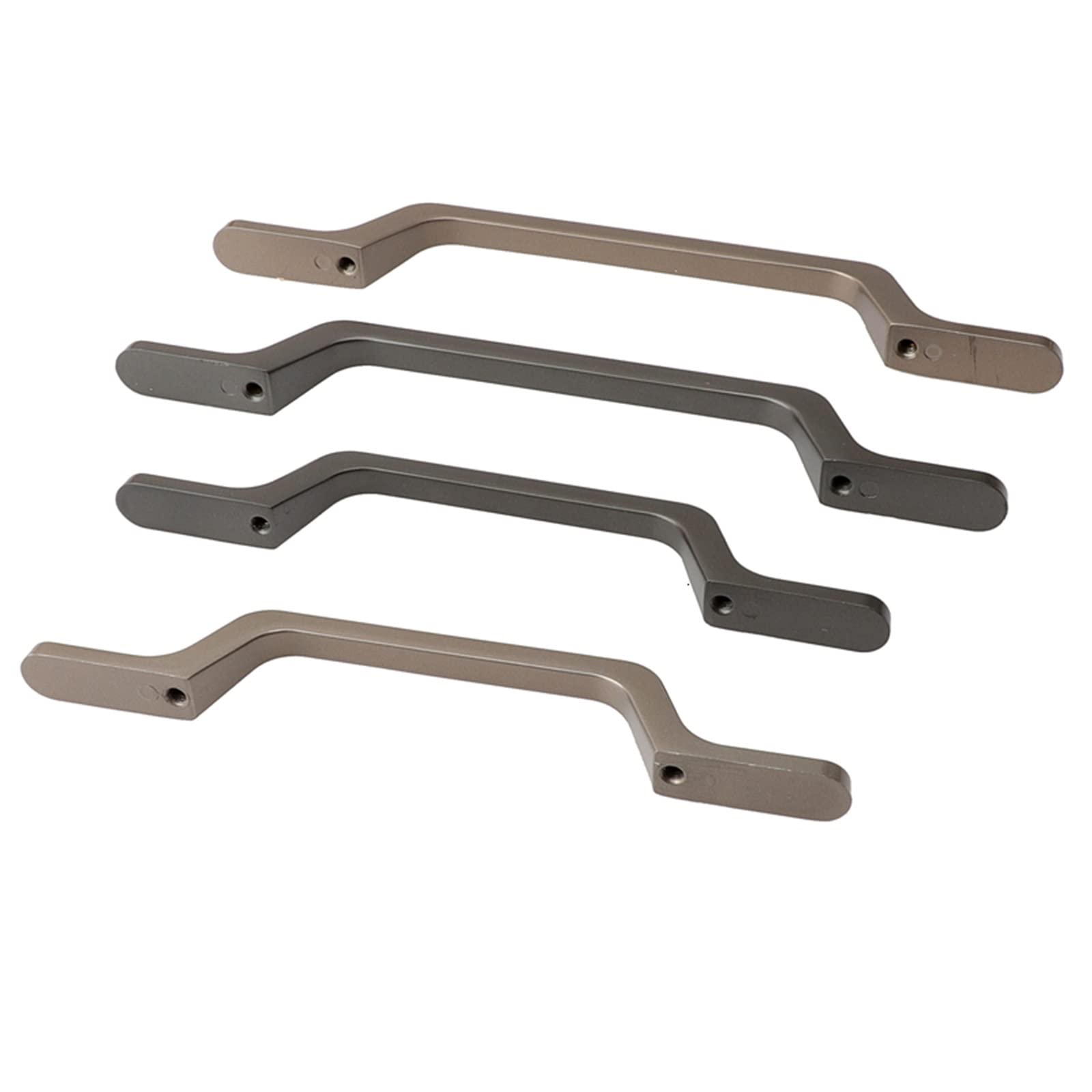 Poignée boutons cuisine alliage zinc perle gris or NALsa 1 pièces