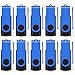 Produktbild USB Stick 8GB 10 stück Speicherstick USB 2.0Transmemory Memory Stick (Blau)