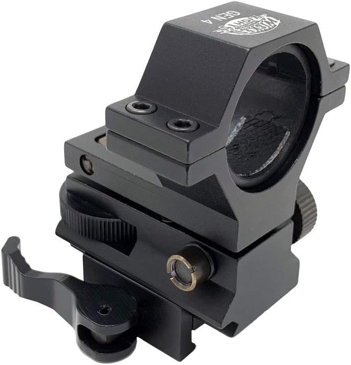 Wicked Lights GEN4 Windage and Elevation Adjustable Light Mount for 1" and 30mm Light Bodies