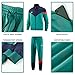 ANOTWENER Track Sweat Suits For Men Set Sweatsuits 2 Piece Sets Warm Up Tracksuit Jogging Suit Joggers Two Piece Outfits Jacket and Pants Sport Fashion Running Clothing Green 255-M