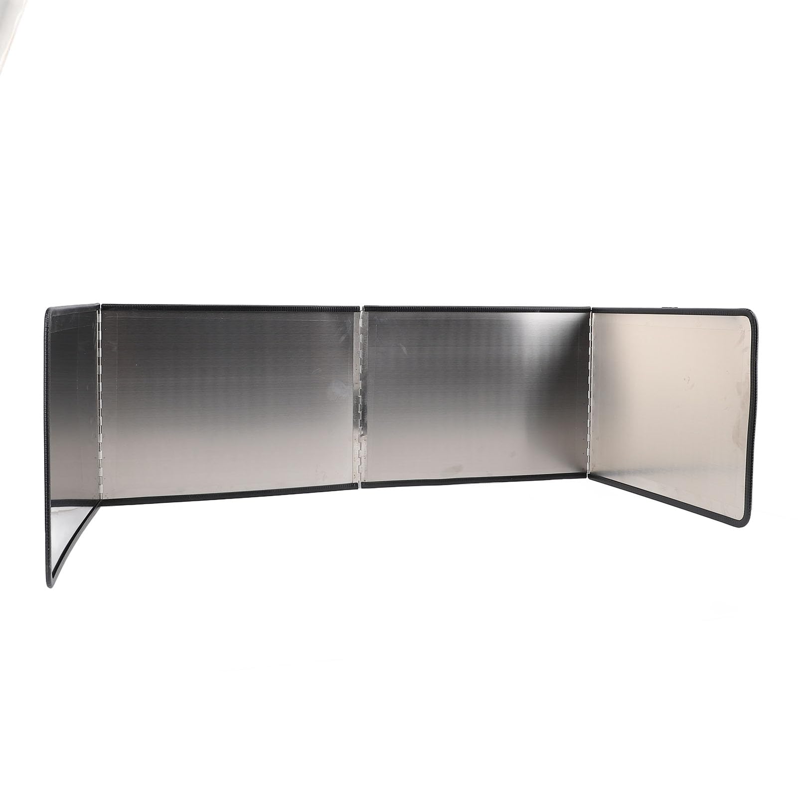 Protector contra Salpicaduras de Aceite, Protector contra Salpicaduras de Cocina Antiadherente de Acero Inoxidable de 4 Lados para Freír en Casa, 80cm (30x80x40cm/11,8x31,5x15,7 pulgadas)