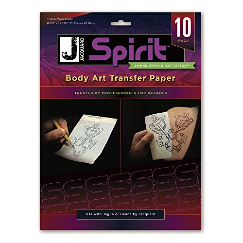 Papier de transfert Spirit Jacquard pour réussir facilement vos pochoirs de tatouage