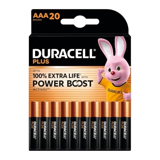 Duracell Plus AA Mignon Alkaline-Batterien, 1.5V LR6 MN1500, 20er-Pack
