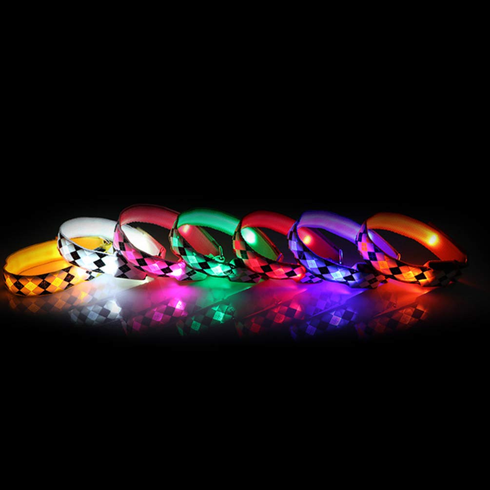 Bracciale Luminoso Visibilità Notte Fascia LED Rossa Riflettente Per Braccio/gamba - Per Corsa, Jogging O Camminata Serale, Sicurezza Visiva Clip Led Running