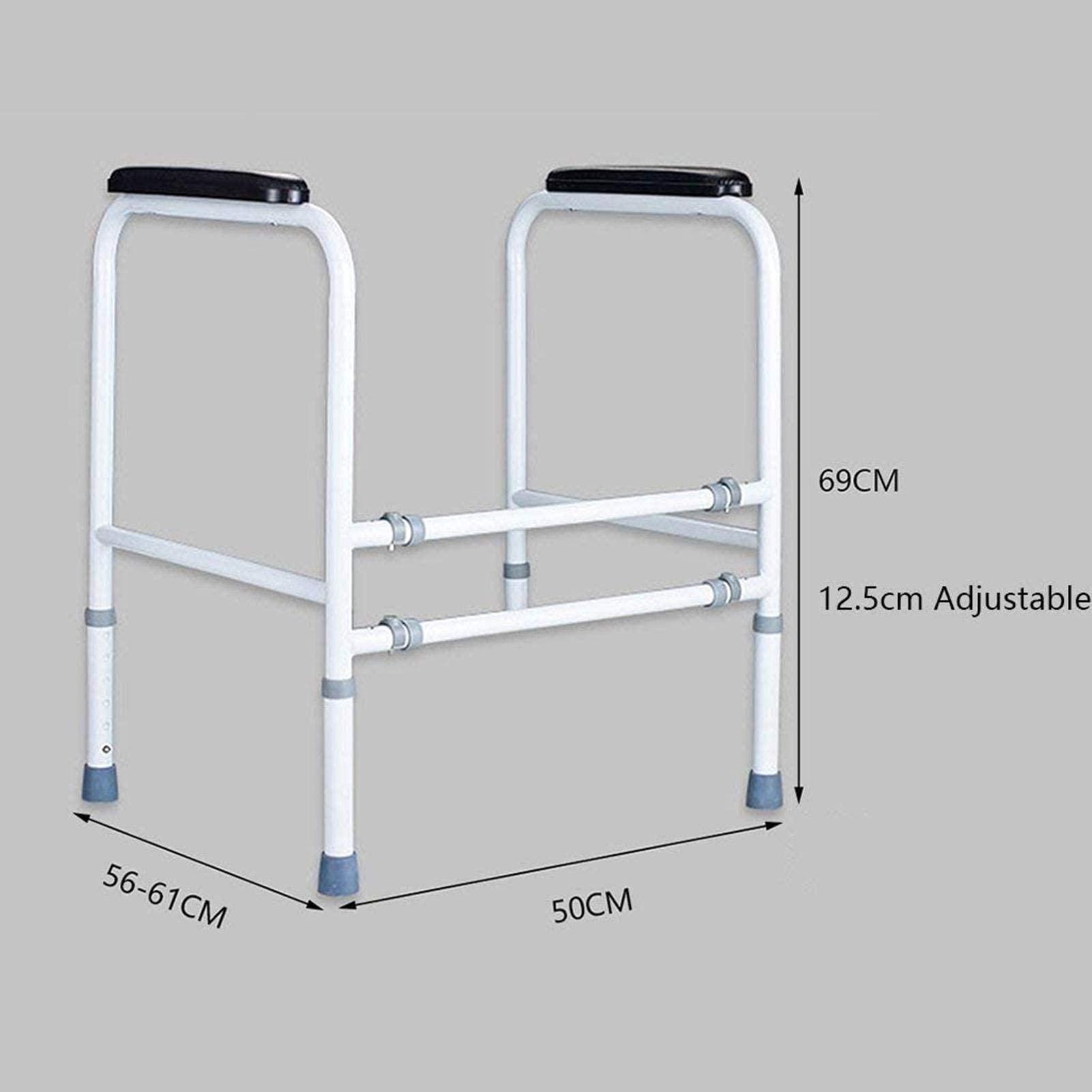 Maniglie per Doccia, Ausili per Wc, Corrimano per Bagno Di Sicurezza Senza Barriere, Barre Di Supporto Di Sicurezza, Corrimano Di Supporto Antiscivolo per Disabili, Adatto per Hotel, Corridoi,