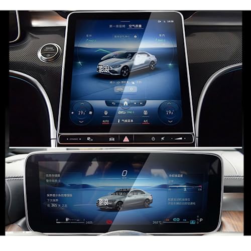 Film protection navigation Benz Classe C W206 verre trempé écran LCD GPS instrument de bord 2021