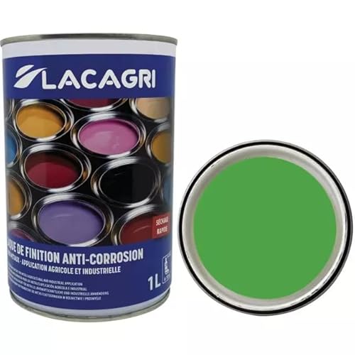 Lacagri Peinture antirouille 3 en 1 Couche de finition et apprêt Vert Merlo