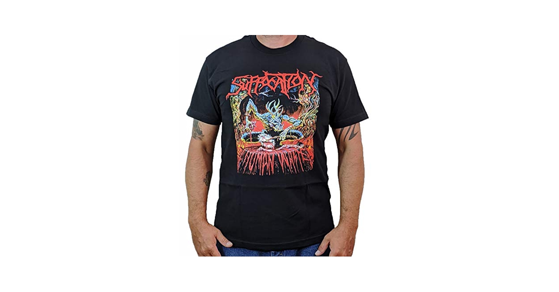 Amazon.com: Hardcore Apparel Suffocation (Human Waste) Men's