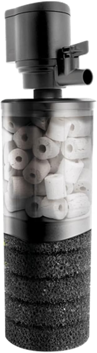 Aquael Turbo Filter 500, Internal Aquarium Filter, In Tank Filtration, 5-40 Gallons