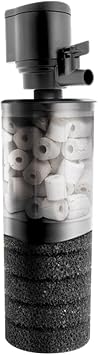 Aquael Turbo Filter 500, Internal Aquarium Filter, In Tank Filtration, 5-40 Gallons