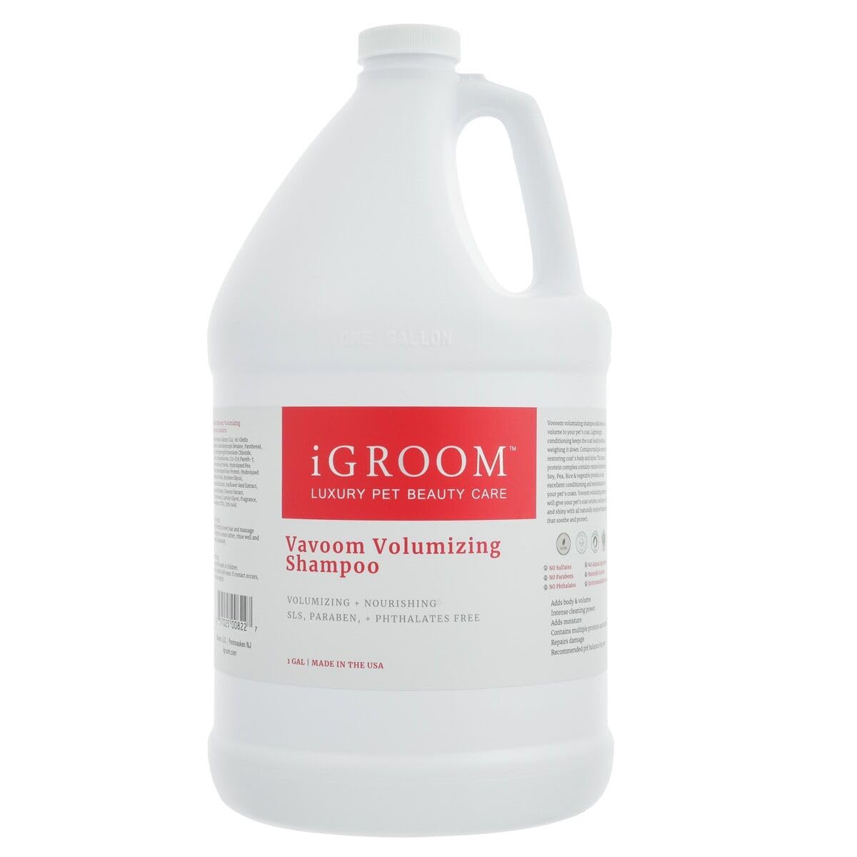 iGroom Vavoom Volumiser Shampoo Helps Restore the Coat's Body and Shine, 3.8L