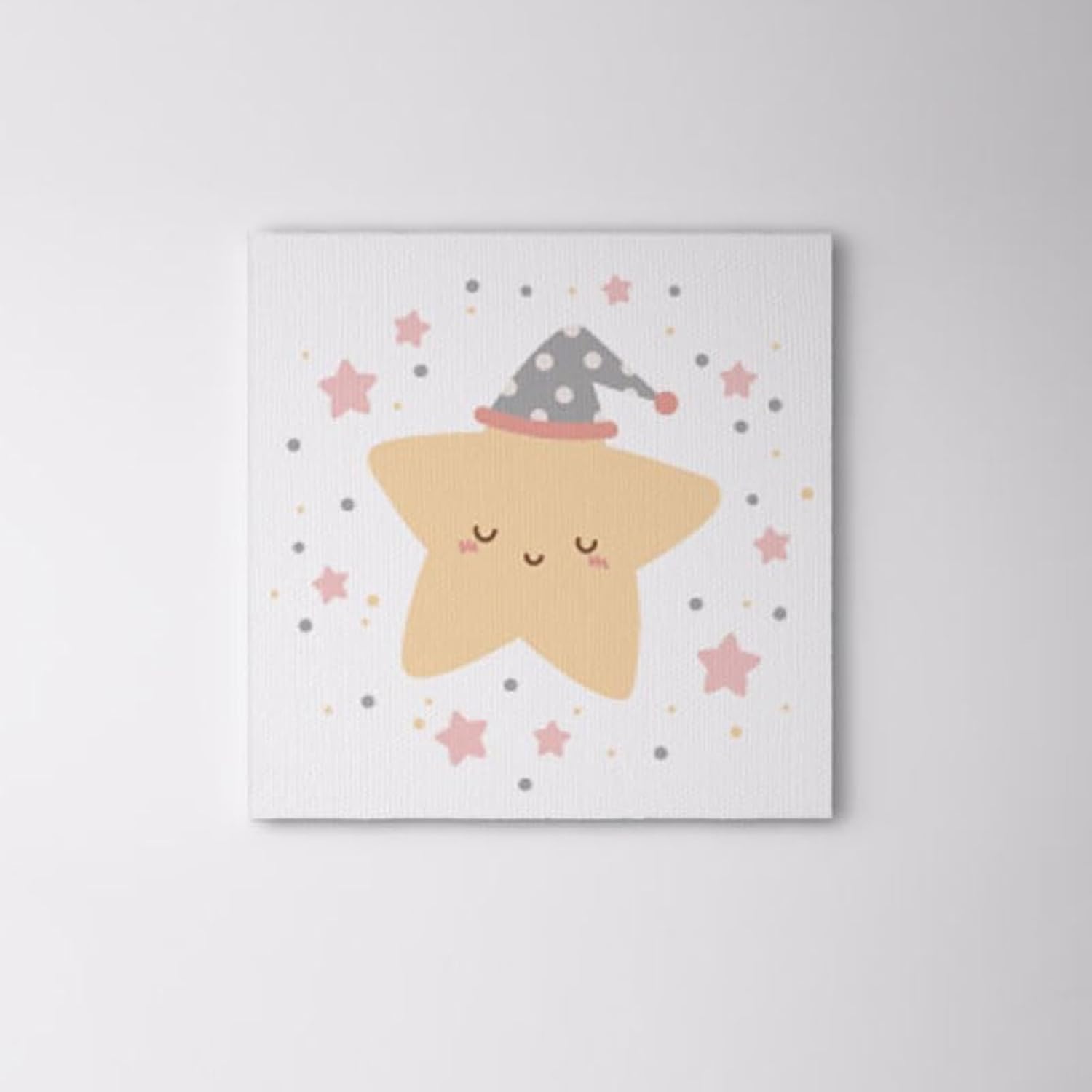 bpaTwingle Twingle Little Stare Canvas Wall Art Painting Wallart Canvas - 100 X 100 Cm