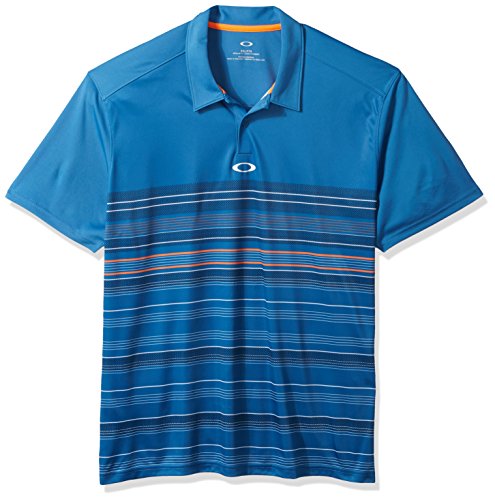 Oakley Men's High Crest Polo, California Blue, M