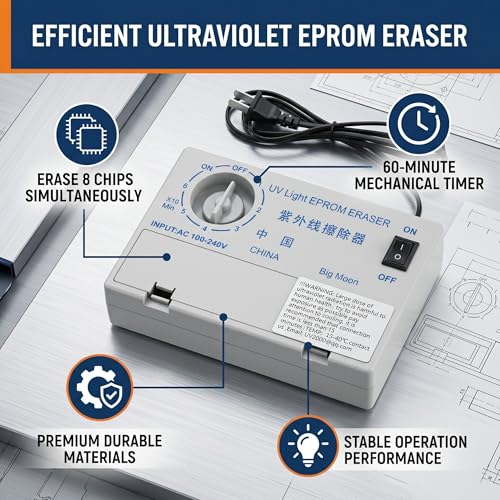 Circuits logiques programmables UV Eprom effaçables pour vider les mémoires