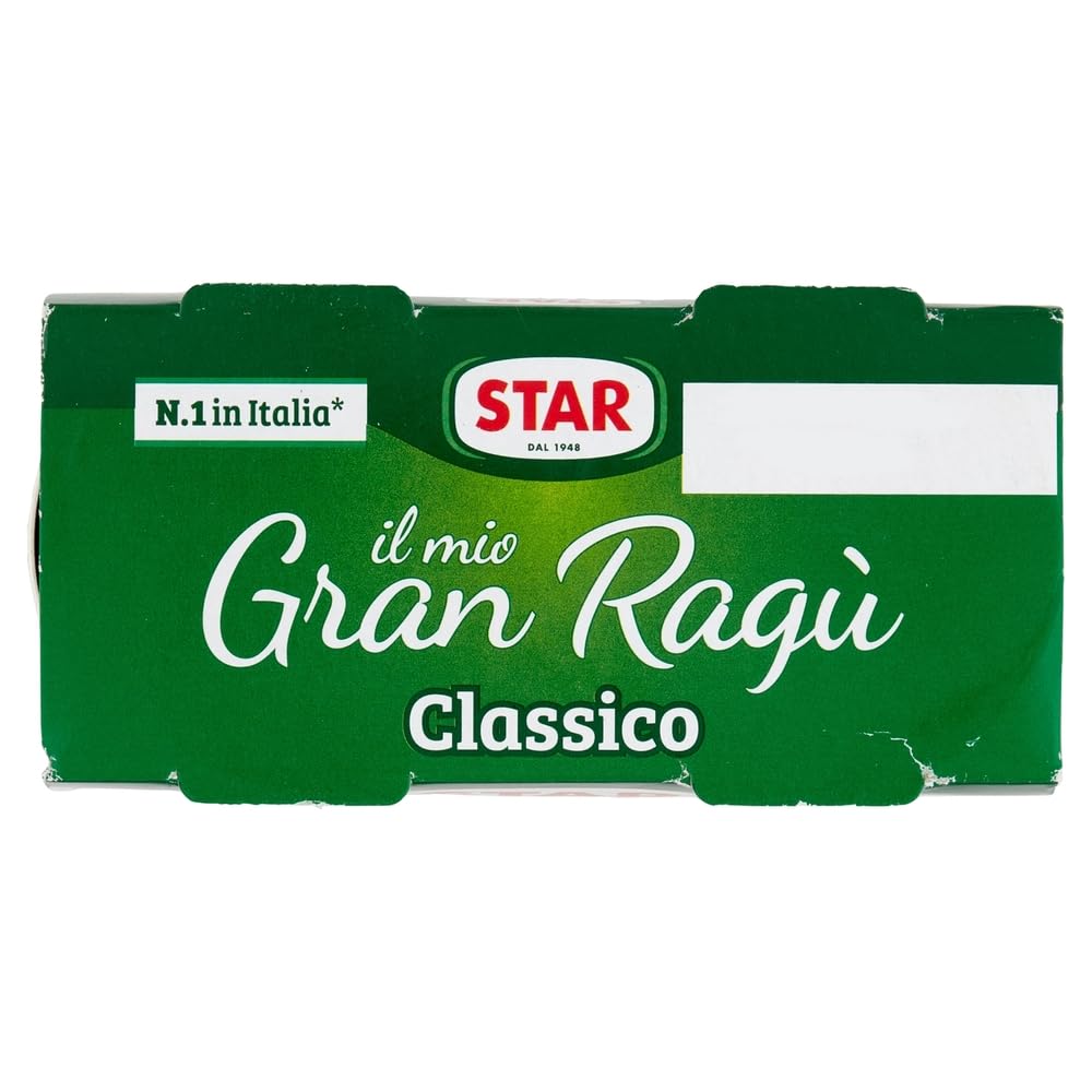 STAR Il Mio Gran Ragù Classico 6 x 360g Bolognese Sauce aus Italien für Pasta