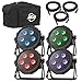ADJ Products MEGA FLAT TRI PAK PLUS 4 MEG944, CableS, BAG
