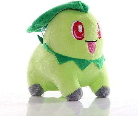 Amazon Co Jp 漫画アニメゲームポケモンピカチュウシリーズ17cmチコリータぬいぐるみかわいいチコリータぬいぐるみアニメソフトぬいぐるみ子供のための人形ギフト おもちゃ