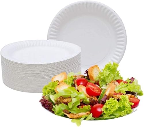 Miniatura 5 de Perfect Stix Platos de papel de 9 pulgadas Paquete de 100 platos de papel Fabricado en los Estados Unidos