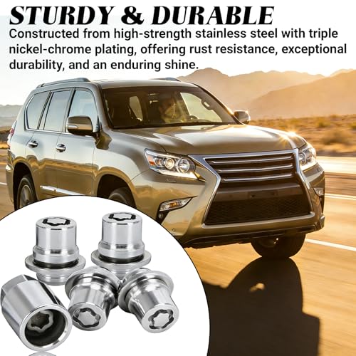 KoiLuvGo Anti-Theft Wheel Lock Set