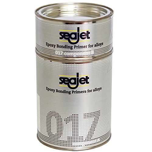 Primer époxy Seajet 017 aluminium 1 L blanc sous-couche protection marine
