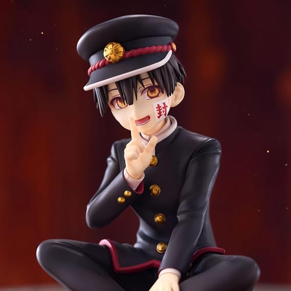 Zhongkaihua Yugi Amane Figure Hanako-Kun Action Figure Sitting 13 cm PVC Model Christmas Home Car Desk Ornament Birthday Collection Decoration Gift for Adults