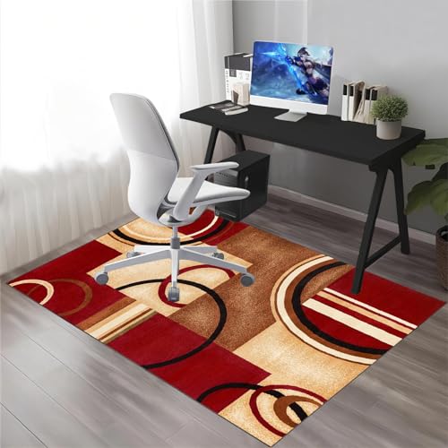 Tapis de chaise de bureau robuste pour éliminer rayures et usure du sol - 4