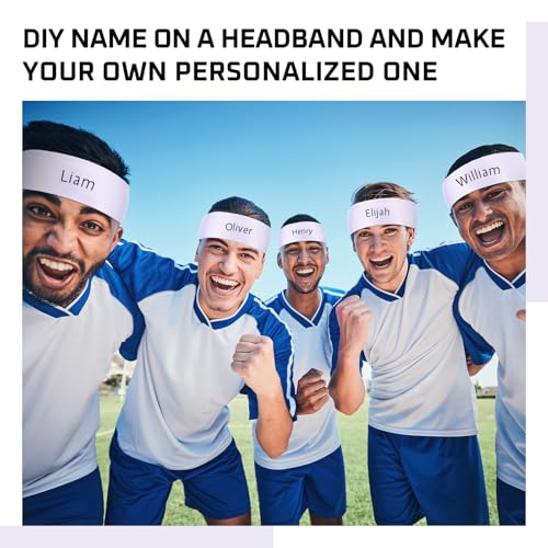 Image of Hiboom 30 Pack Tie Headband Bulk Sports Tennis Head Tie Ninja Karate Tie Back Athletic Sweatbands Adjustable Hair Bands for Women Men Basketball, Football, Soccer, Running, Yoga Workout