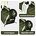 Cinf Cat Nail Clipping Cleaning Grooming Restraint Bag （Free Muzzle） No Scratching Biting for Bathing Nail Trimming Injecting Examining((Moss Green,M)