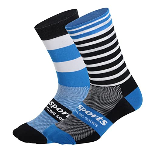 Cycling Socks Pro Mens Womens Riding Socks Bicycle Bike Sport Ankle Athletic Socks XC MTB BMX Black Pink Blue Green