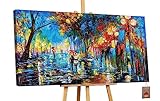 cuadros oleo originales Motivos de otoño son uno de los temas más populares en la pintura moderna. Y eso no es extraño, pues una temporada otoñal templada se asocia con confort y modo de vida equilibrado y relajado. Además, lleva en la mente la alegría de la primera nieve y fiestas navideñas. Este cuadro, hecho en colores intensos vivos, adornará bien el interior de tu casa.