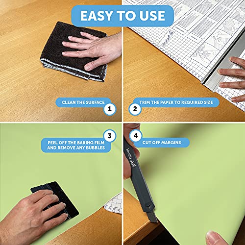 Venilia Pellicola adesiva | Verde chiaro Verde