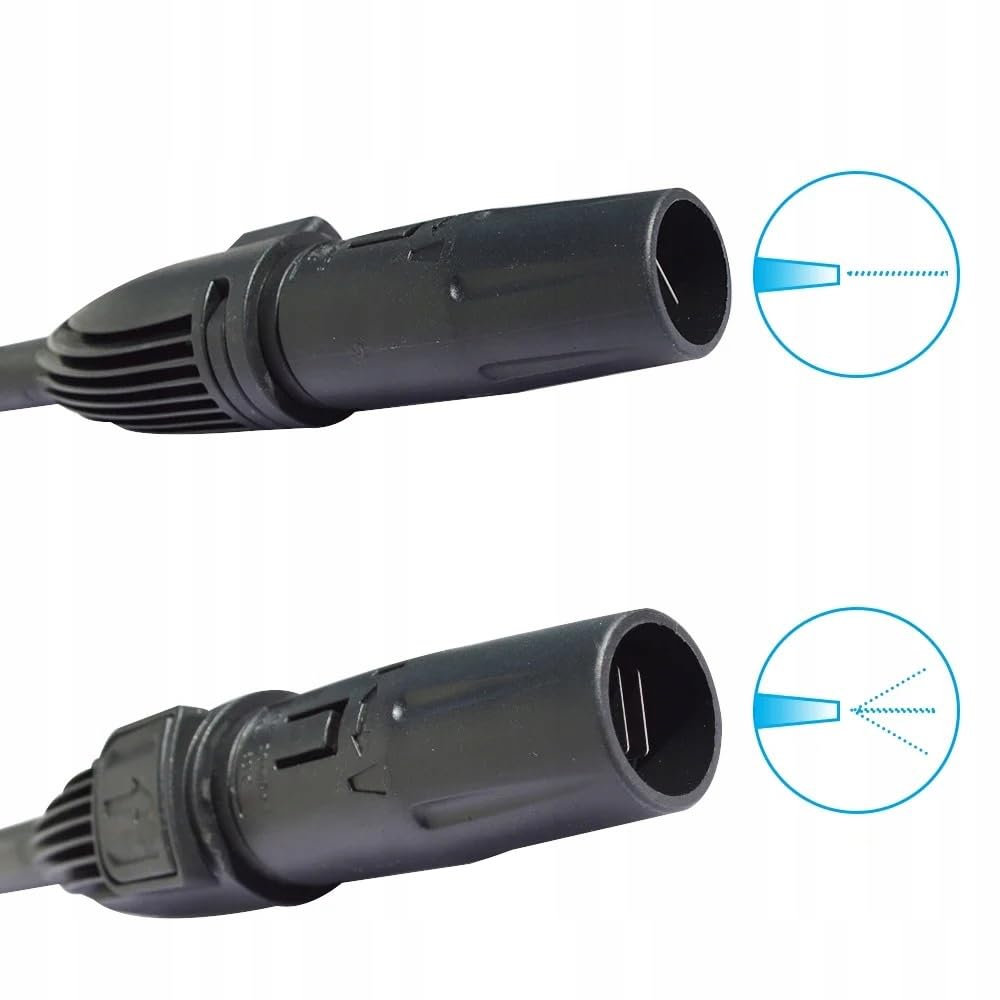Vario Quick Connect lancia ad alta pressione – Ricambio per idropulitrice AR Blue Clean Michelin Black Decker Mac Allister Makita Stanley Bosch | 160 bar, 60 °C, Quick Connect