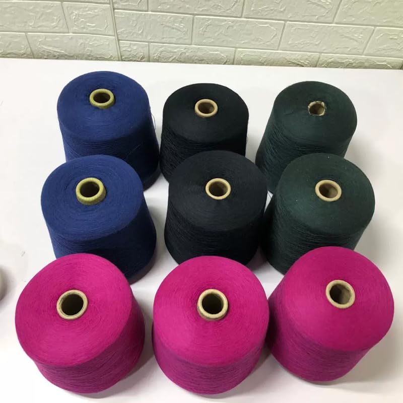 500 g Garn aus 100% Merinowolle for Häkeln und Stricken – weicher, dünner Faden for selbstgemachte Schals und Tücher – 1000 m handgefertigtes Garnmaterial(Color10)