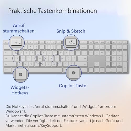 Microsoft Surface Keyboard 2. Edition QWERTZ