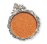 Pewter Wine Bottle Coaster