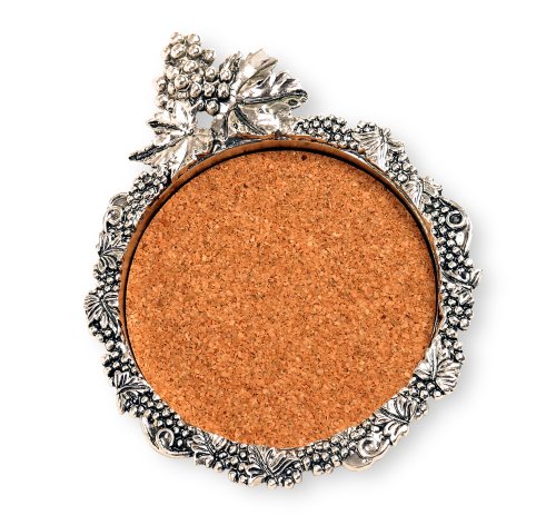 Pewter Wine Bottle Coaster