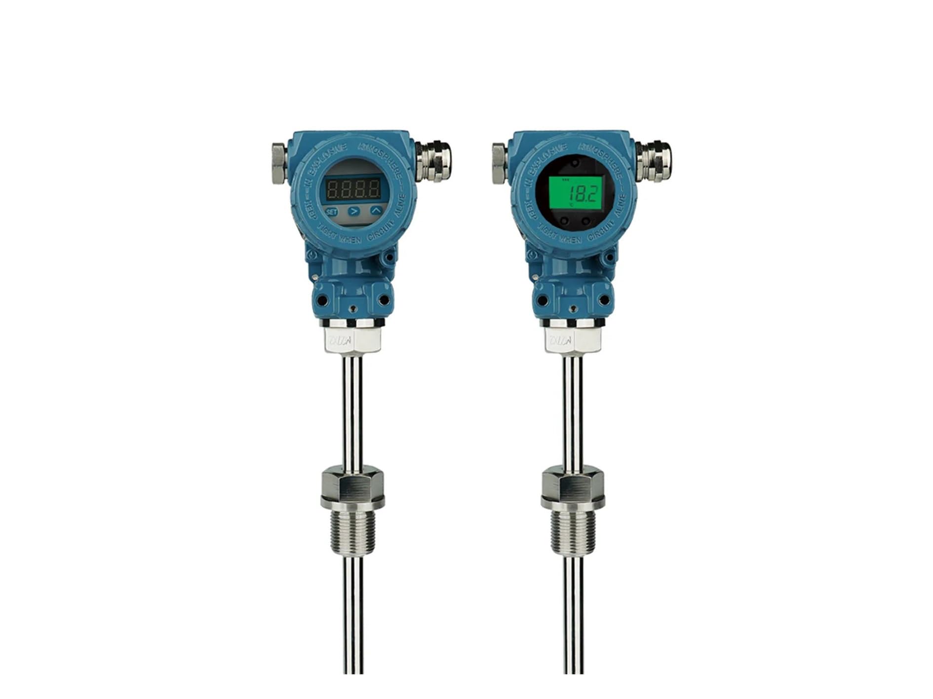 1 sensor de temperatura termopar PT100 sonda de acero inoxidable(200mm)