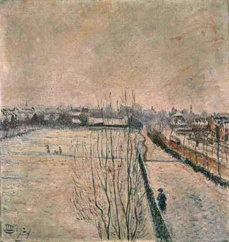 Toile moderne Brook London de Lucien Pissarro pour une atmosphère artistique et apaisante